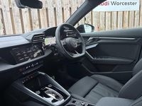 Used Audi A3 Black Edition 150 HP (110 kW) 2025 White Sedan