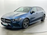 Used Mercedes CLA200 Shooting Brake AMG line 2022 Blue Estate