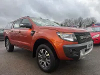 Usado Ford Ranger Wildtrack 200 CV (147 kW) 2015 Naranja Pickup/Camioneta