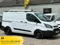 Used Ford Transit Custom 105 HP (77 kW) 2017 White Van