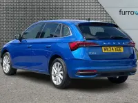 Used Skoda Scala SE L 113 HP (83 kW) 2024 Blue Hatchback