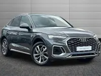 Used Audi Q5 Sportback S-Line 261 HP (191 kW) 2023 Daytona grey SUV