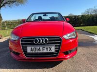 Used Audi A3 Cabriolet Performance 2014 Red Cabriolet