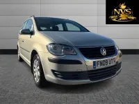 Used VW Touran S 105 HP (77 kW) 2009 Silver MPV
