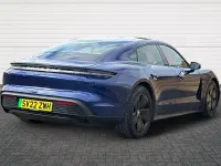 Used Porsche Taycan Performance Package 11 kW (15 HP) 2022 Blue Sedan