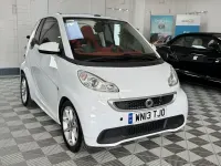 Used Smart ForTwo Cabrio Passion 71 HP (52 kW) 2013 White Cabriolet