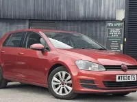 Used VW Golf VII SE 2013 Red Hatchback
