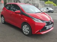 Used Toyota Aygo X-play 69 HP (50 kW) 2016 Red Hatchback