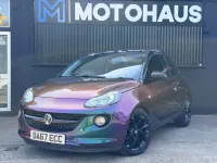 Used Vauxhall Adam S 70 HP (51 kW) 2017 Red Hatchback