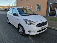 Used Ford Ka Plus Zetec 85 HP (62 kW) 2017 White Hatchback