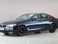 Begagnad BMW 520 2017 Blå Sedan