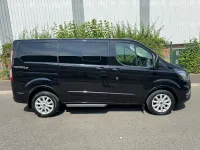 Used Ford Tourneo Custom Titanium 130 HP (95 kW) 2022 Black Van