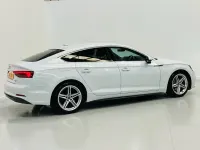 Used Audi A5 Sportback S-Line 190 HP (139 kW) 2017 White Hatchback