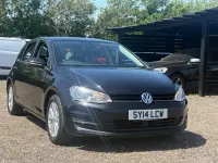 Used VW Golf VII SE 2014 Black Hatchback