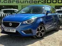 Used MG MG3 Exclusive 106 HP (77 kW) 2018 Blue Hatchback