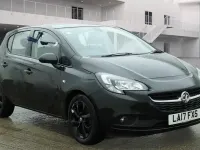 Used Vauxhall Corsa 75 HP (55 kW) 2017 Black Hatchback