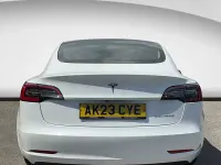 Used Tesla Model 3 Long Range AWD 366 kW (498 HP) 2023 White Sedan
