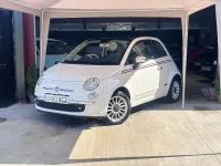 Used Fiat 500 Lounge 2010 White Cabriolet