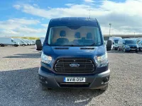 Used Ford Transit 130 HP (95 kW) 2018 Blue Van
