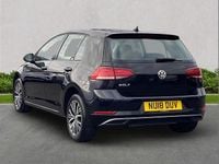 Used VW Golf VII SE 123 HP (90 kW) 2018 Black Hatchback