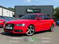 Used Audi A4 Black Edition 150 HP (110 kW) 2014 Red Sedan