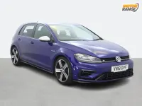 Used VW Golf VII R 310 HP (228 kW) 2018 Blue Hatchback