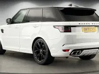 Used Land Rover Range Rover Sport SVR 575 HP (422 kW) 2021 Fuji white SUV