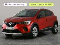 Used Renault Captur Iconic 101 HP (74 kW) 2020 Red SUV