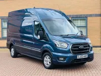 Used Ford Transit Limited 130 HP (95 kW) 2022 Blue Van