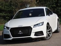 Used Audi TT Black Edition 180 HP (132 kW) 2018 White Coupe