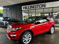 Used Land Rover Discovery Sport HSE Luxury 180 HP (132 kW) 2017 Red SUV