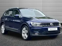 Begagnad VW Tiguan Match 150 HK (110 kW) 2020 Blå SUV