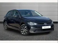 Used VW Polo Life 95 HP (69 kW) 2023 Black Hatchback