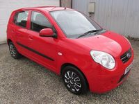 Used Kia Picanto 64 HP (47 kW) 2009 Red Hatchback