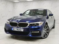 Used BMW 530e M Sport 252 HP (185 kW) 2018 Blue Sedan