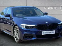 Used BMW 520 M Sport 190 HP (139 kW) 2020 Blue Sedan