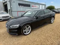 Used Audi A5 Sportback S-Line 150 HP (110 kW) 2020 Black Hatchback