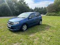 Used Dacia Sandero Ambiance 75 HP (55 kW) 2014 Blue Hatchback