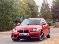 Used BMW 118 Sport Line 2015 Red Hatchback