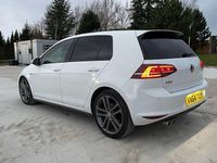 Used VW Golf VII GTD 184 HP (135 kW) 2014 White Hatchback