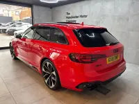 Used Audi RS4 Advanced 450 HP (330 kW) 2018 Red Estate