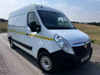 Used Vauxhall Movano 130 HP (95 kW) 2018 White MPV