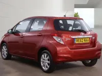 Used Toyota Yaris 69 HP (50 kW) 2012 Red Hatchback