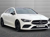Used Mercedes CLA200 AMG Line Premium Plus 163 HP (119 kW) 2023 Polar white Sedan