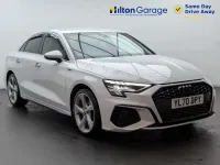 Używany Audi A3 S-Line 150 KM (110 kW) 2021 Biały Sedan/Limuzyna