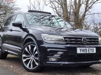Used VW Tiguan R-line 150 HP (110 kW) 2019 Black SUV