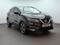 Used Nissan Qashqai N-Connecta 115 HP (84 kW) 2018 Black SUV