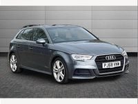 Used Audi A3 S-Line 150 HP (110 kW) 2018 Grey Sedan