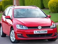 Used VW Golf VII 2013 Red Estate