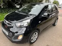 Used Kia Picanto Air 68 HP (50 kW) 2013 Black Hatchback